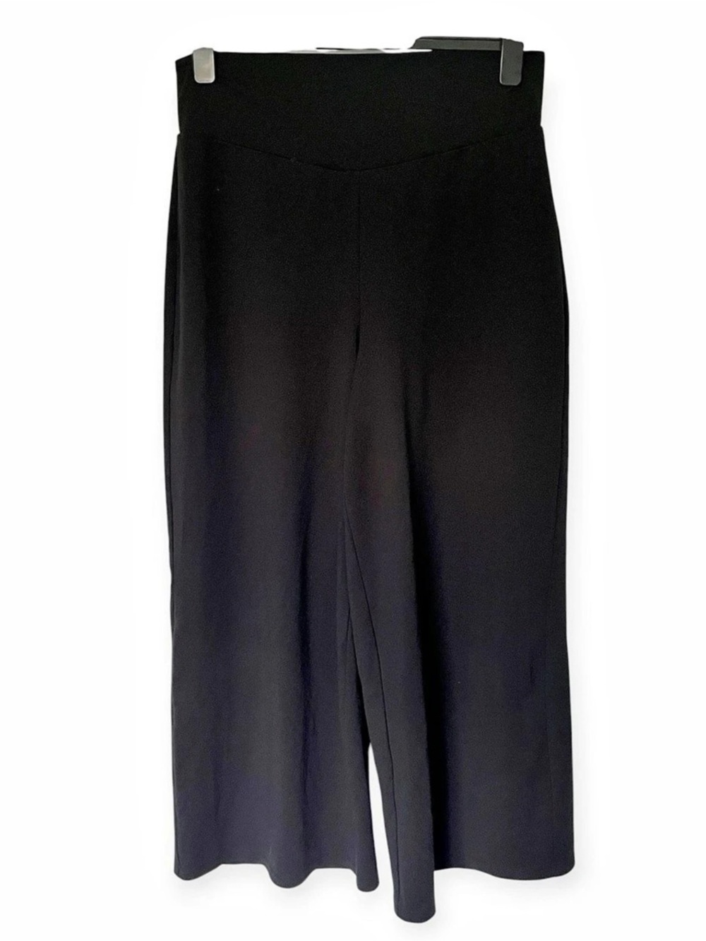🇨🇦 Kim & Co. Black Palazzo Pants Wide Leg Trousers Corporate Office Minimalist